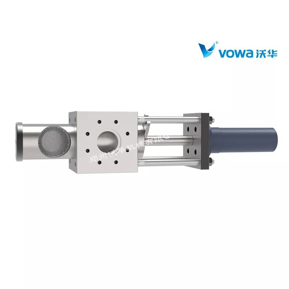 单柱圆形单工位换网器