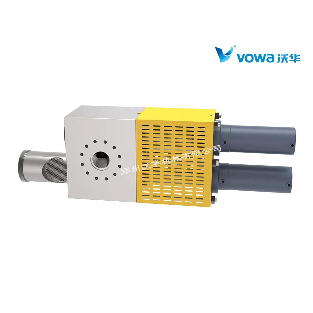 双柱圆形双工位换网器