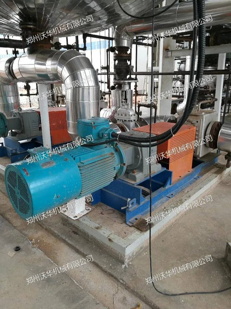 Melt gear pumps for PS HIPS ABS continuous polymerization